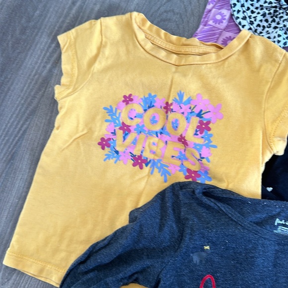 Assorted 7 Pack of Toddler Shirts Size 2T - Picture 7 of 8